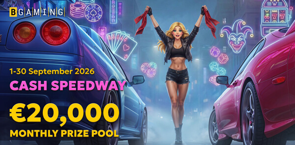 BGaming Cash Speedway - €20,000 in September